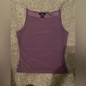 Express tank cami purple lavender medium